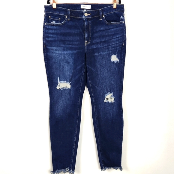 Lane Bryant Signature Fit Flex Magic Waistband Mid-Rise Skinny Jeans Size 16 - Picture 1 of 11